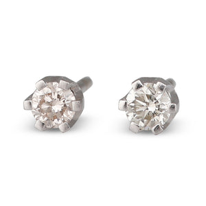 Diamond Studs Totalling 0.20ct