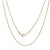 9ct Yellow Gold Oblong Trace Chain