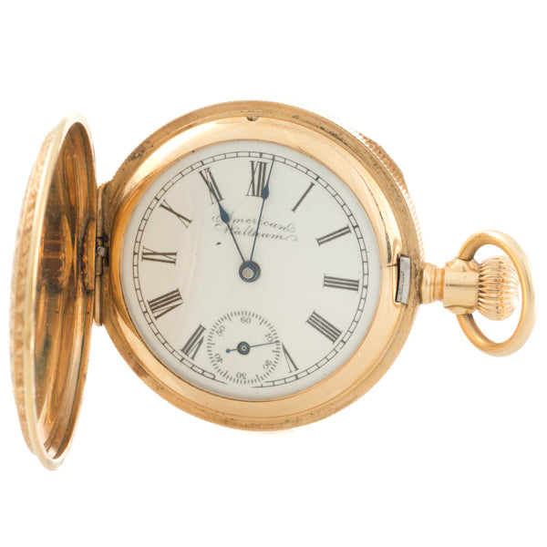 Antique Pocket Watch with Enamel Rutherford