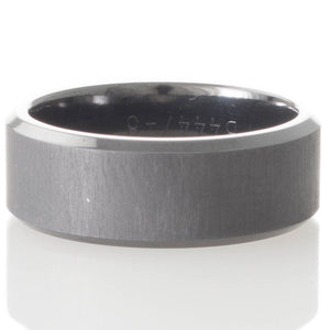 Zirconium Wedding Band