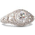 Domed Art Deco Diamond Ring