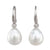 South Sea Pearl & Diamond Hooks