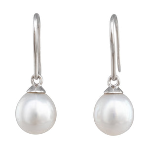 9mm South Sea Pearl Hook Earrings