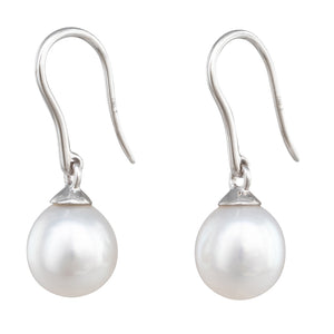 9mm South Sea Pearl Hook Earrings