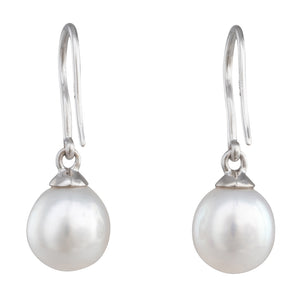 9mm South Sea Pearl Hook Earrings