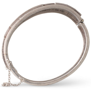 Silver & Rose Gold Bangle