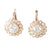 Antique Diamond Cluster Earrings