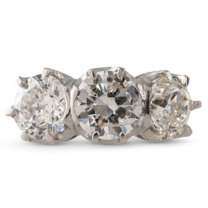 3.62ct Three Stone Ring