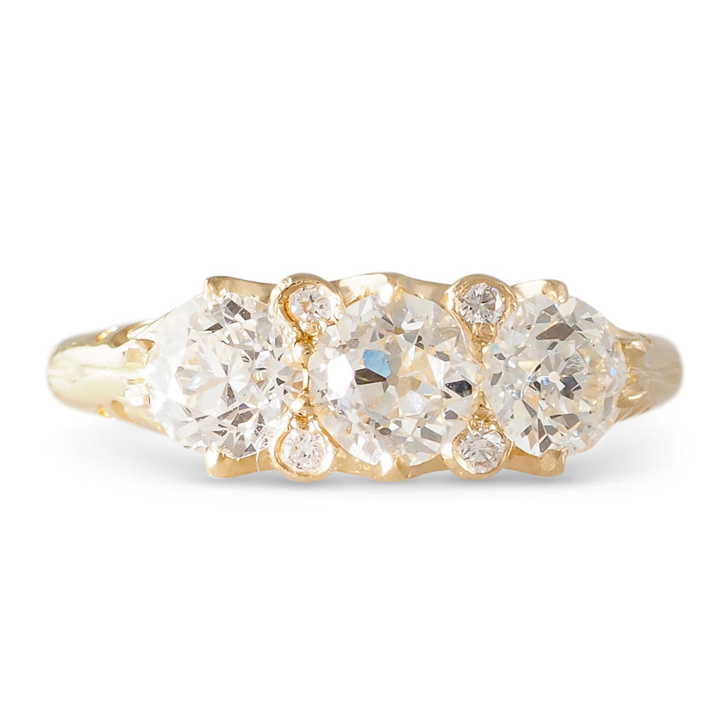 Three Stone Diamond Ring