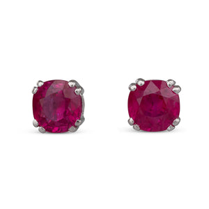 Ruby Stud Earrings