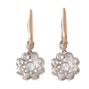 Diamond Cluster Earrings