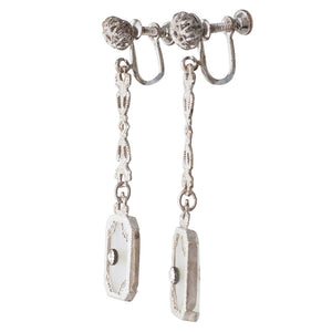 Camphor Glass Earrings