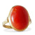 Vintage Italian Coral Ring