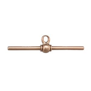 A 9ct Rose Gold T-Bar