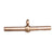 A 9ct Rose Gold T-Bar