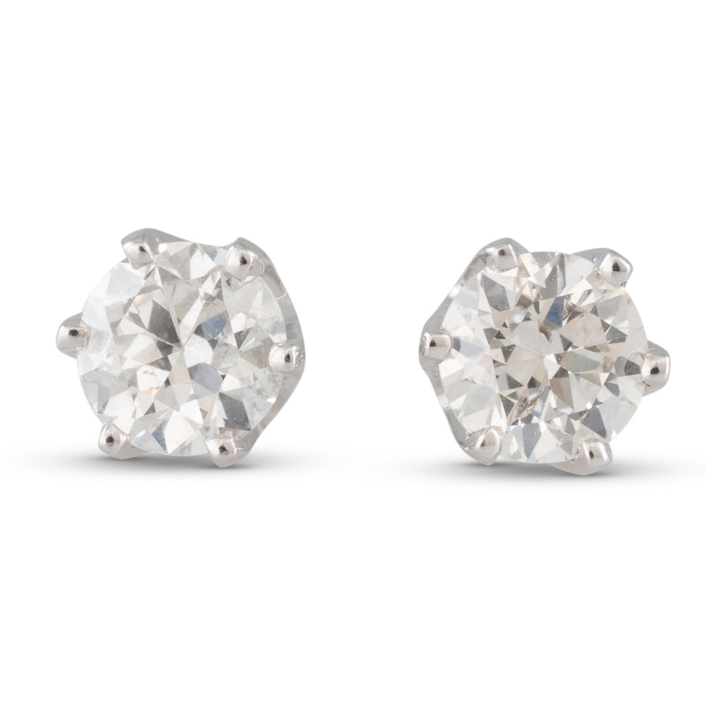 Diamond Studs Totalling 1.10ct