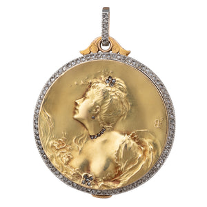 Art Nouveau French Locket