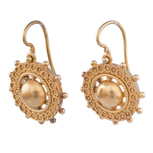 Victorian Gold Earrings