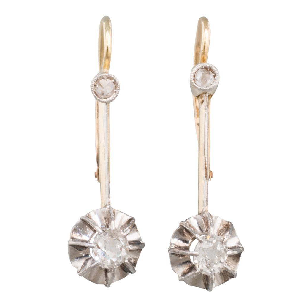 Antique Diamond Earrings