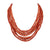 Eight Strand Coral Necklace