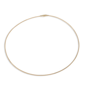 18ct Yellow Gold Omega Coil