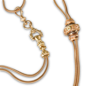 Antique Gold Chain with Slider