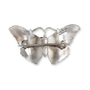 Enamel Butterfly Brooch