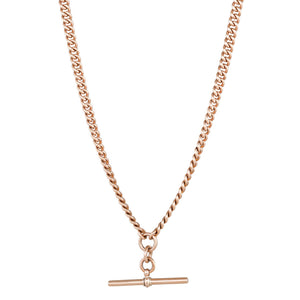 Antique Rose Gold Fob Chain