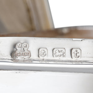 A Dresser Shape Sterling Silver Box