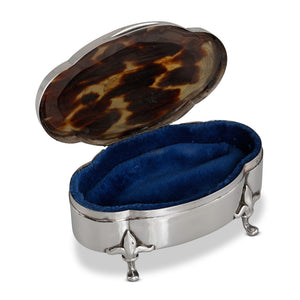 Sterling Silver and Pique Box