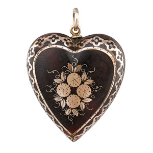 Heart Shaped Pique Pendant