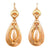 French Antique Gold Earrings