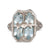 Art Deco Aquamarine Ring