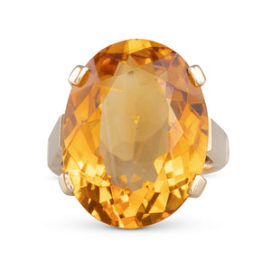 Vintage Citrine Ring