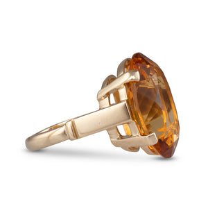 Vintage Citrine Ring