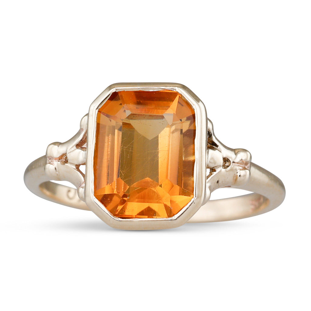 Vintage Citrine Ring