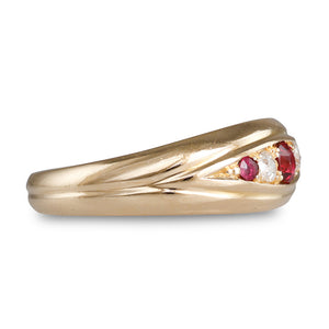 Antique Ruby & Diamond Ring