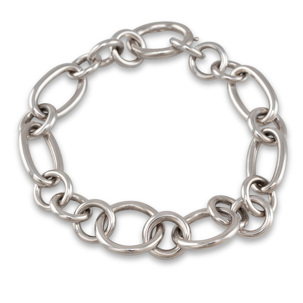 18ct White Gold Bracelet