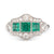 Emerald and Diamond Ring