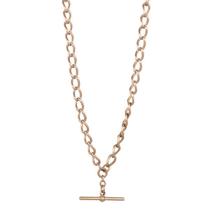 Rose Gold Albert Chain