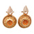 Antique Domed Earrings