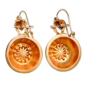 Antique Domed Earrings