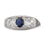 Sapphire and Diamond Ring