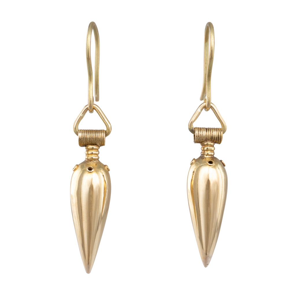 Etruscan Revival Drop Earrings