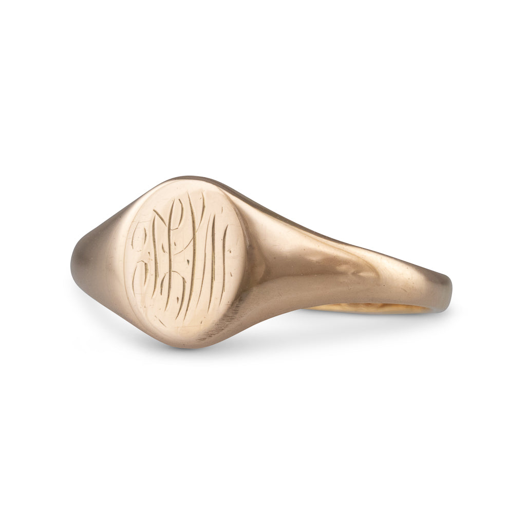 Yellow Gold Signet Ring