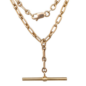 9ct Yellow Gold Fob Chain