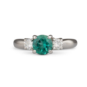 Emerald & Diamond Ring