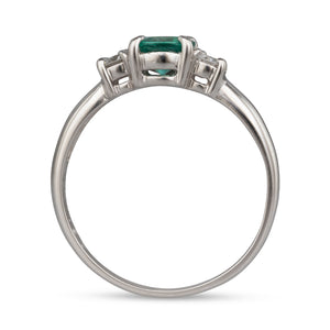 Emerald & Diamond Ring