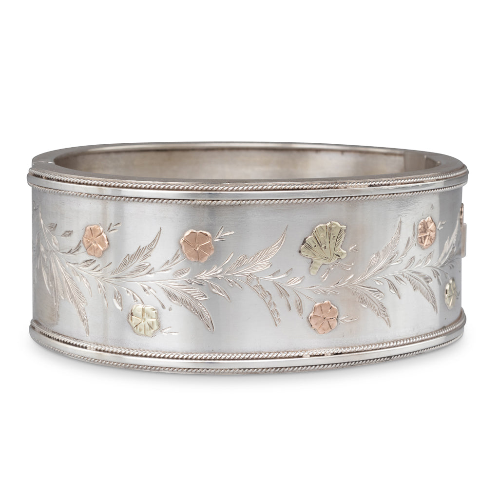 Victorian Silver Bangle