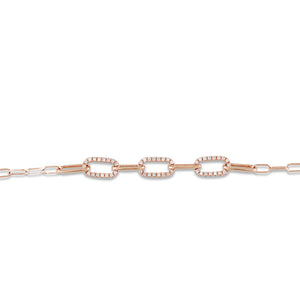 Rose Gold Diamond Bracelet